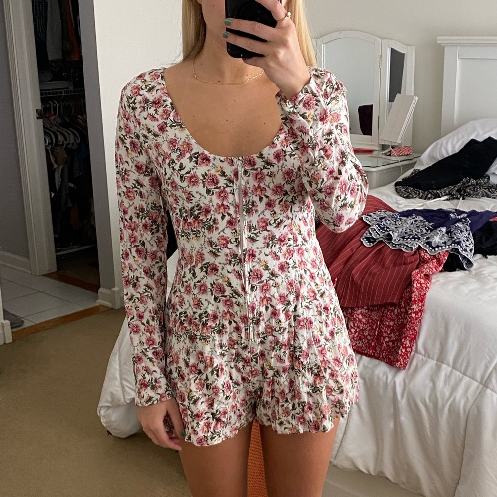 Urban Outfitters floral Romper